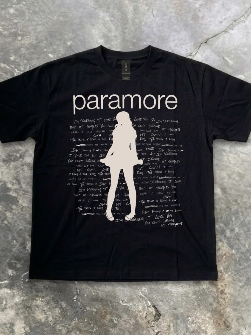 Paramore Graphic Black T-Shirt